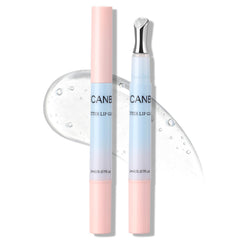 UCANBE Brillo labial mantequilla con punta metálica para aplicación precisa.