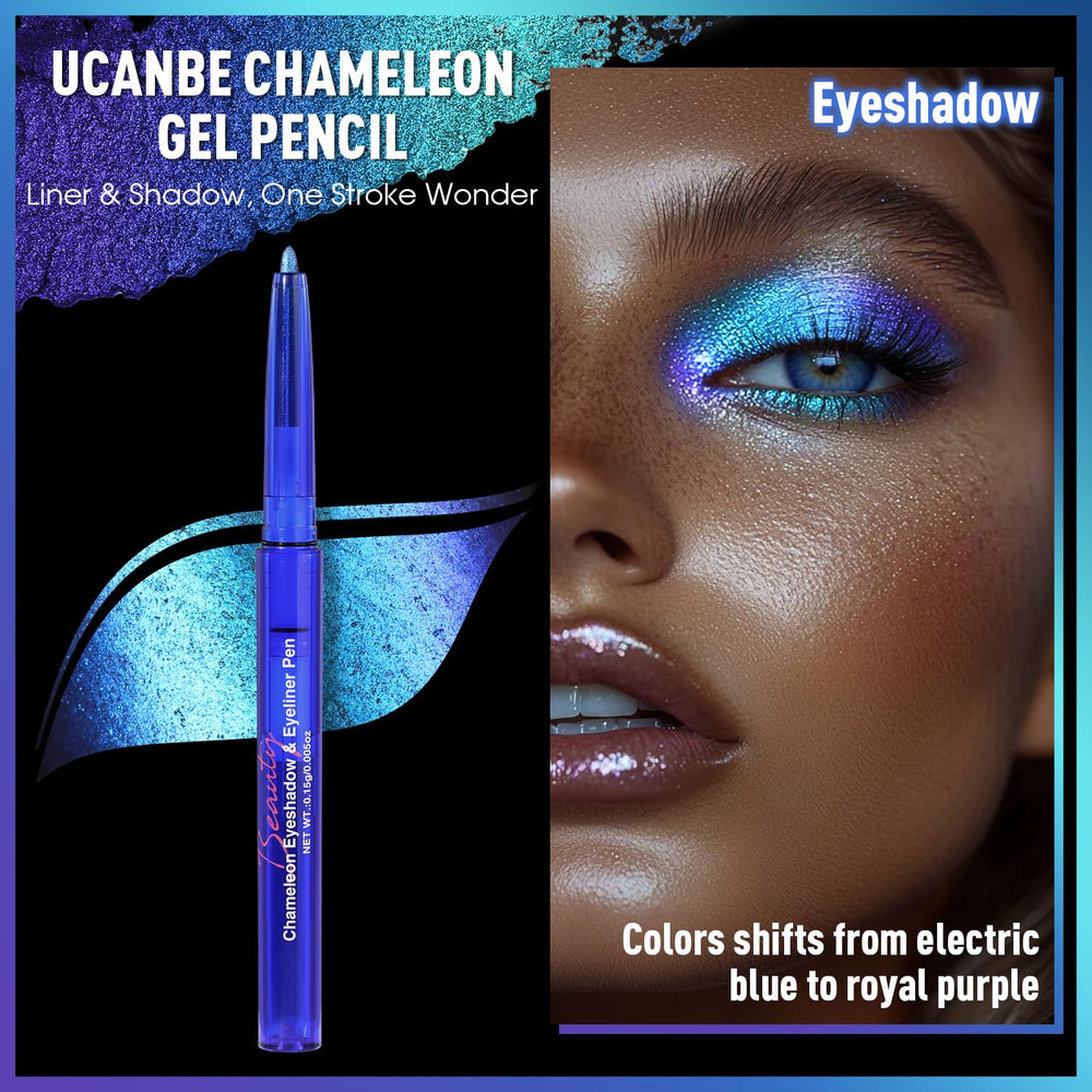 UCANBE delineador gel camaleón para líneas definidas y difuminadas