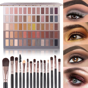 UCANBE paleta 60 colores sombras para looks diarios versátiles.