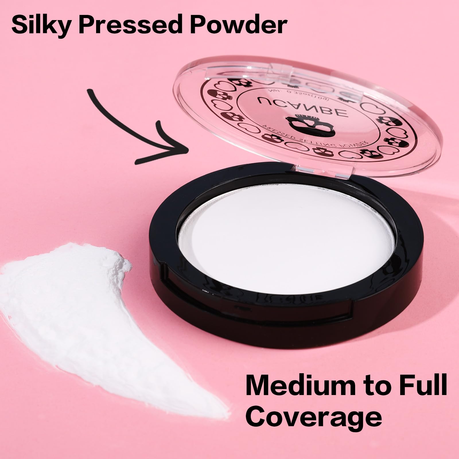 UCANBE polvo para efectos especiales fija pinturas y maquillaje sin manchas.