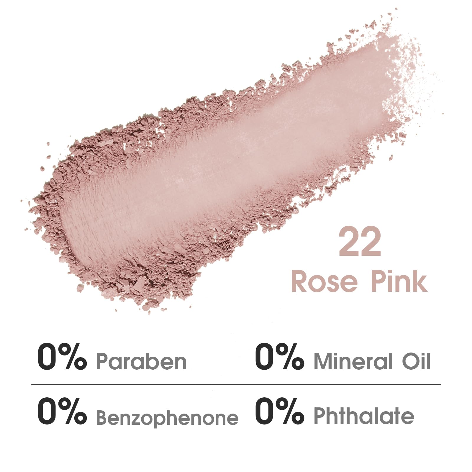 UCANBE Rosa empolvado, sombra satinada suave para realzar estilos sutiles.