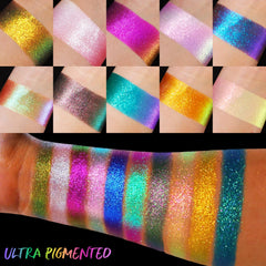 UCANBE Chameleon Multichrome para ojos, rostro y cuerpo con brillo.