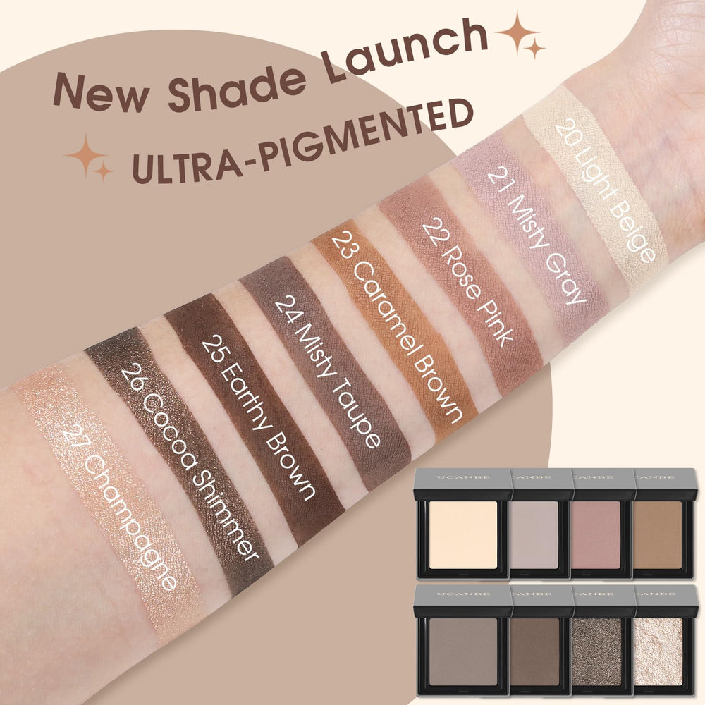 UCANBE Cocoa Brown Shimmer: pigmentación intensa para color duradero