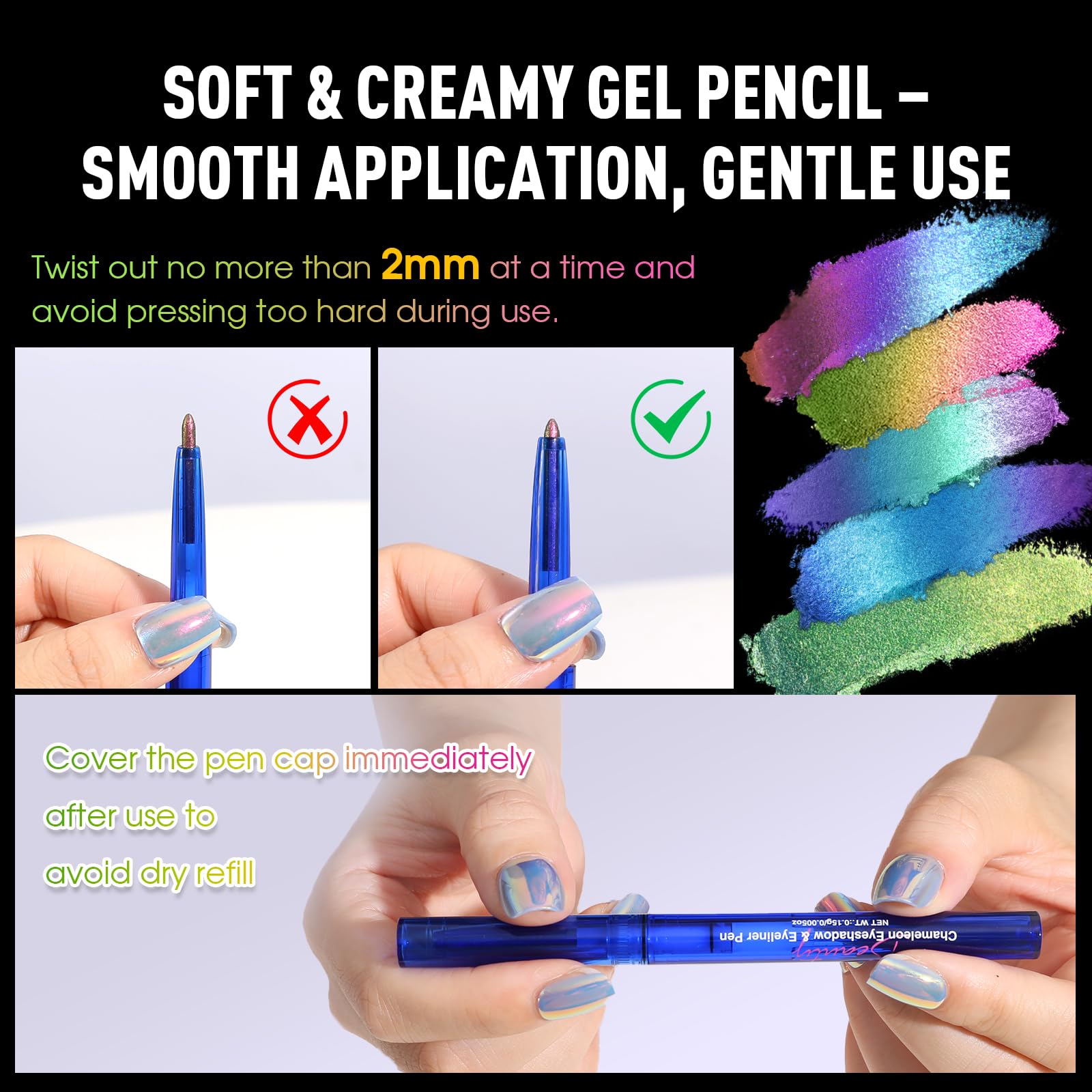 UCANBE textura cremosa facilita la aplicación suave