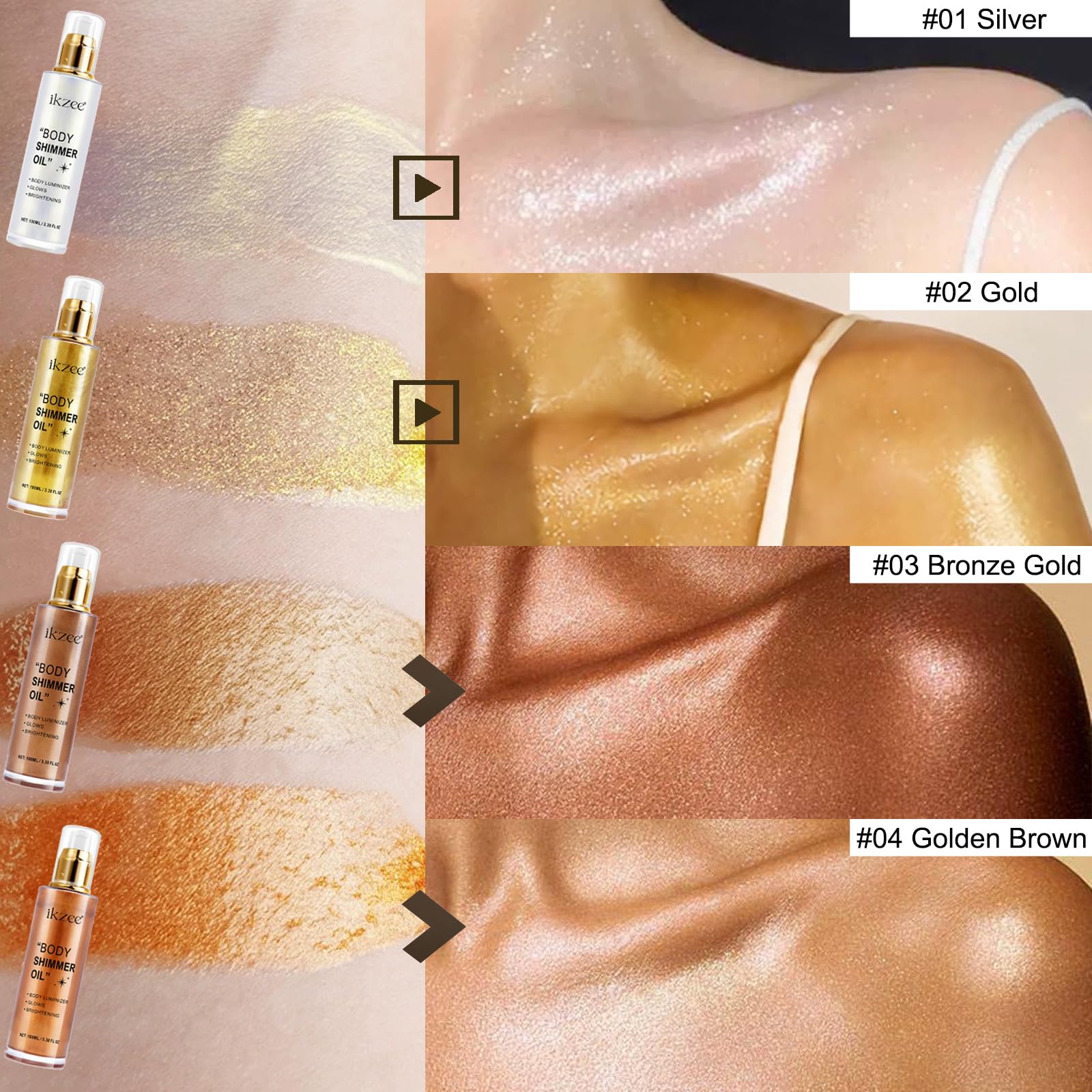 UCANBEMAKEUP Aplicación fácil, brillo instantáneo en piel.