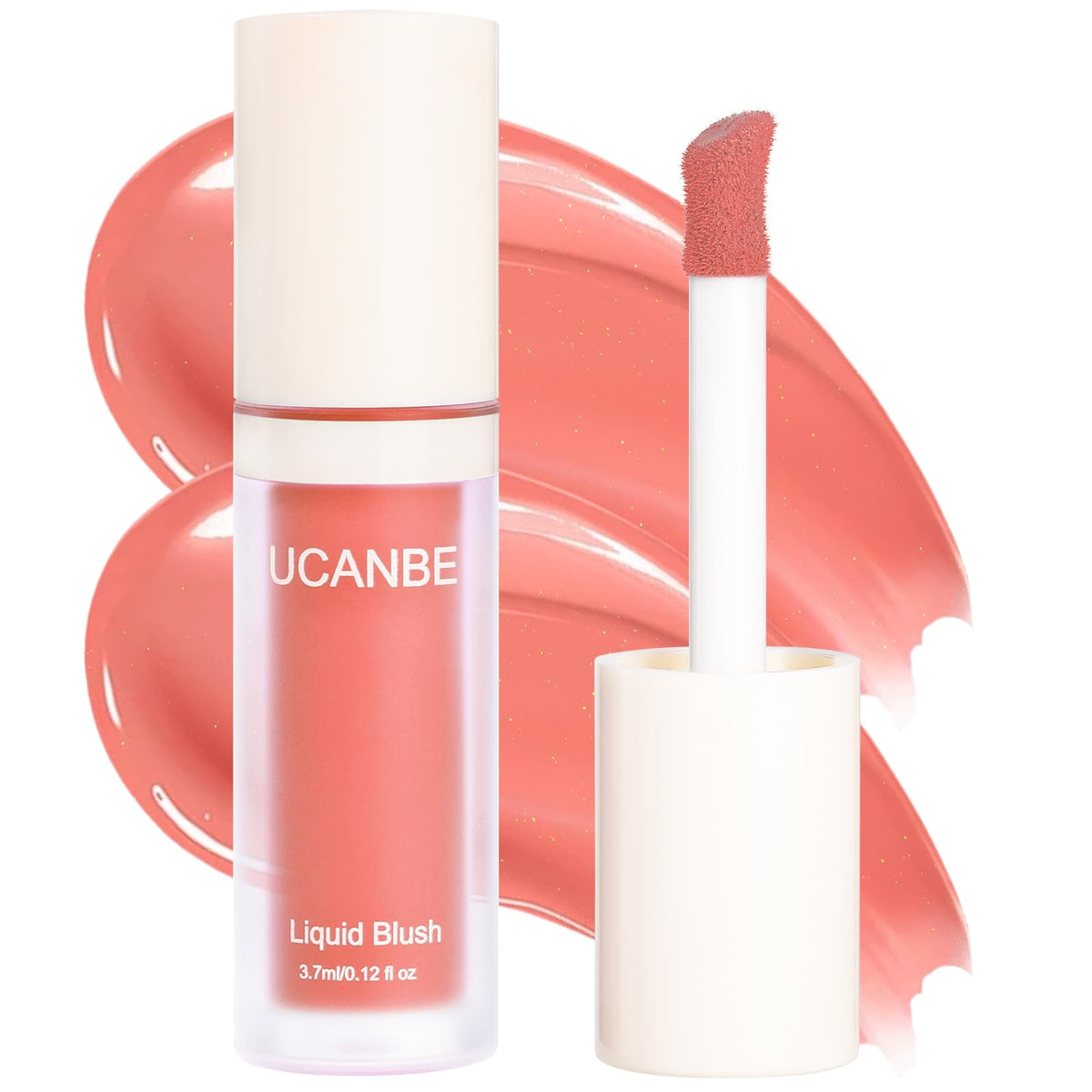 UCANBEMAKEUP Dewy Liquid Blush: aplicación suave para un rubor rosado natural
