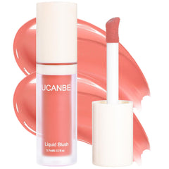 UCANBEMAKEUP Dewy Liquid Blush: aplicación suave para un rubor rosado natural