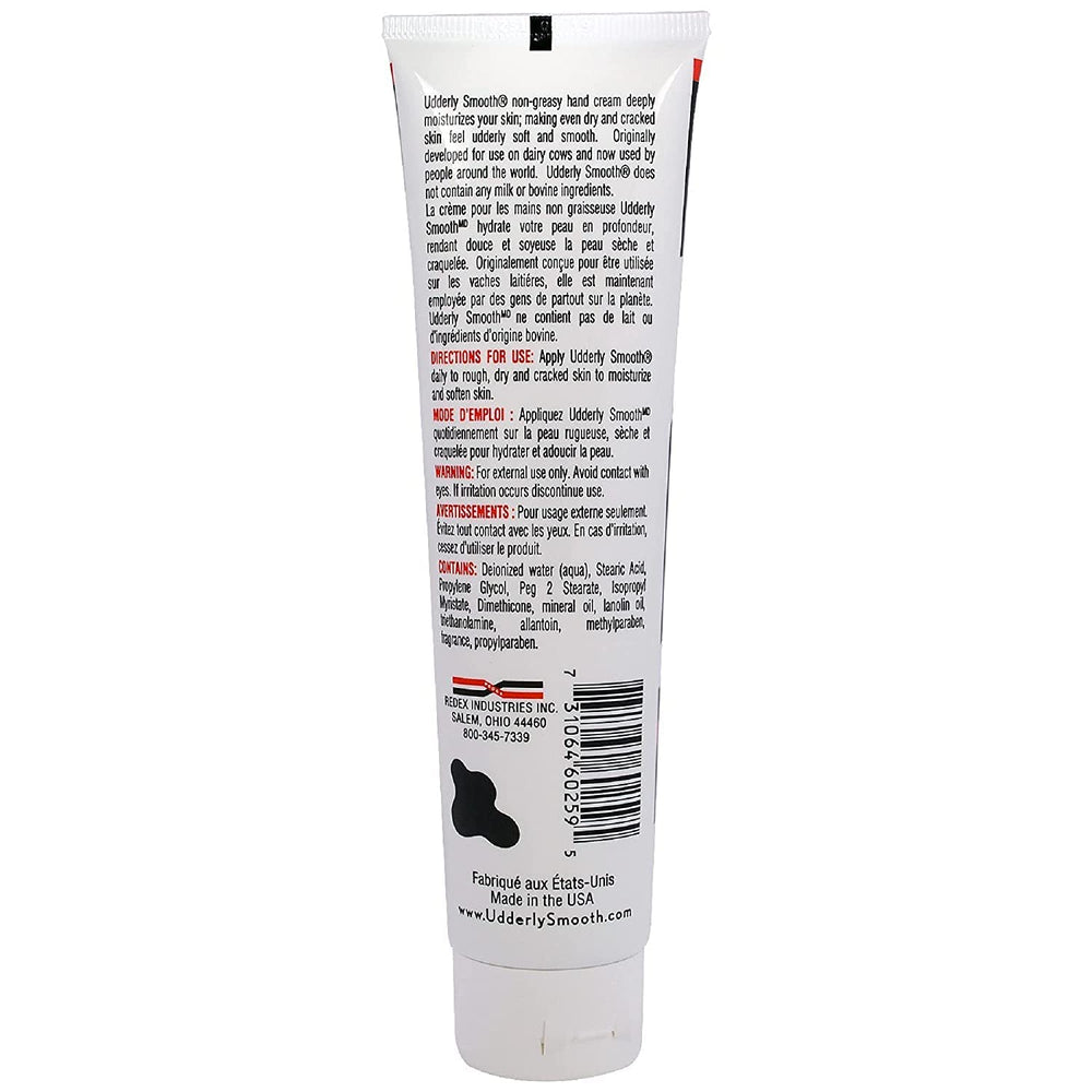 Udderly Smooth crema para manos, absorción rápida y piel más suave.