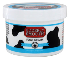 UDDERLY SMOOTH crema-pies manteca-karite bote 8 onzas, hidratación intensiva para pies