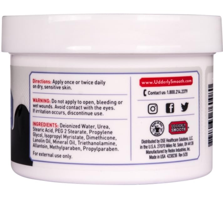 Cuidado diario de piel extrema seca con Udderly Smooth Extra Care 10.