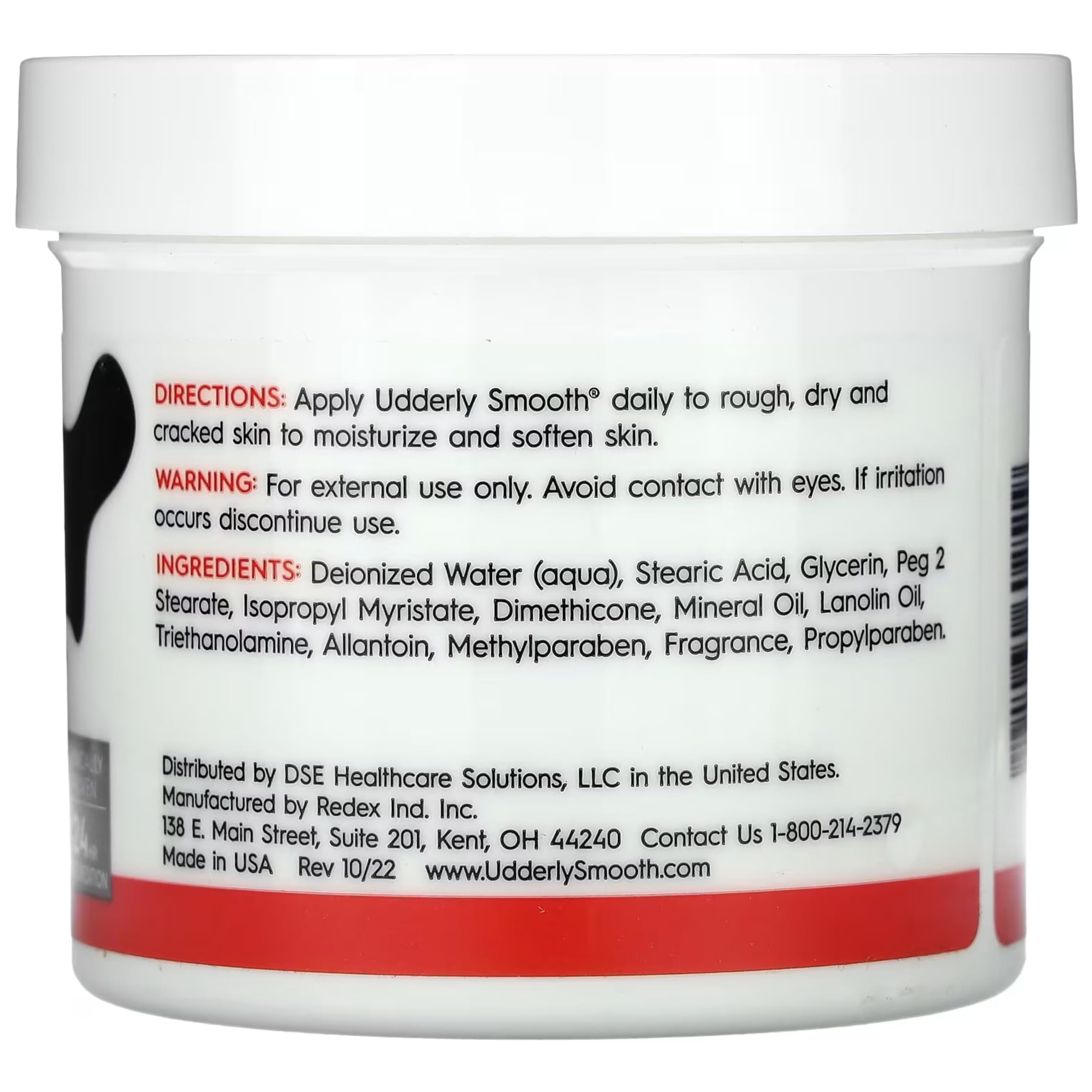 Pack de dos Udderly Smooth cremas para cuidado de la piel.