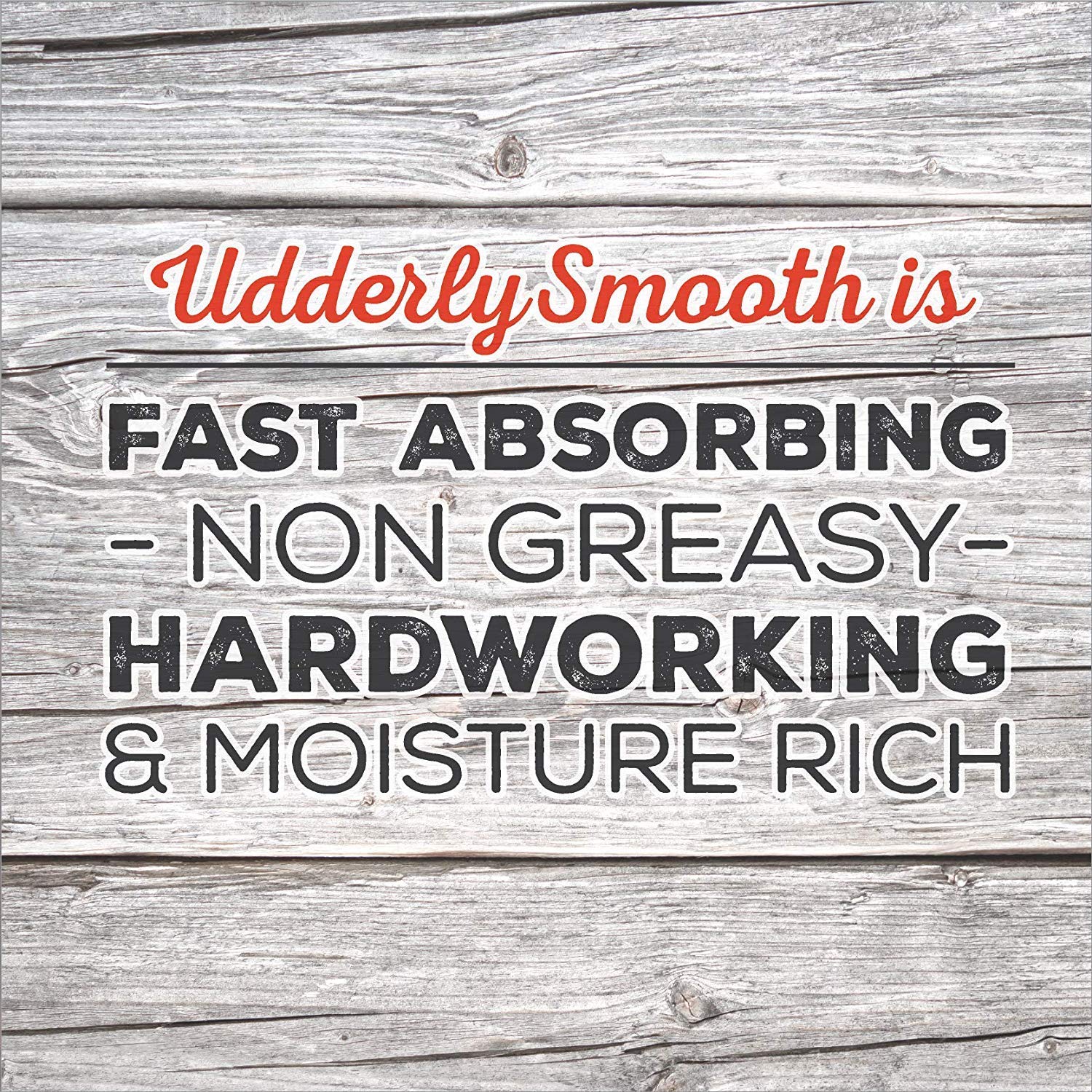 UDDERLY SMOOTH pies-secos ideal para caminatas y actividades al aire libre