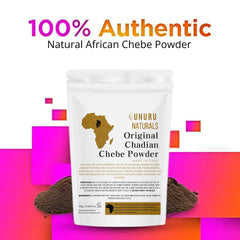 ChadianChebe de Uhuru Naturals, aplicación suave para mezcla capilar.