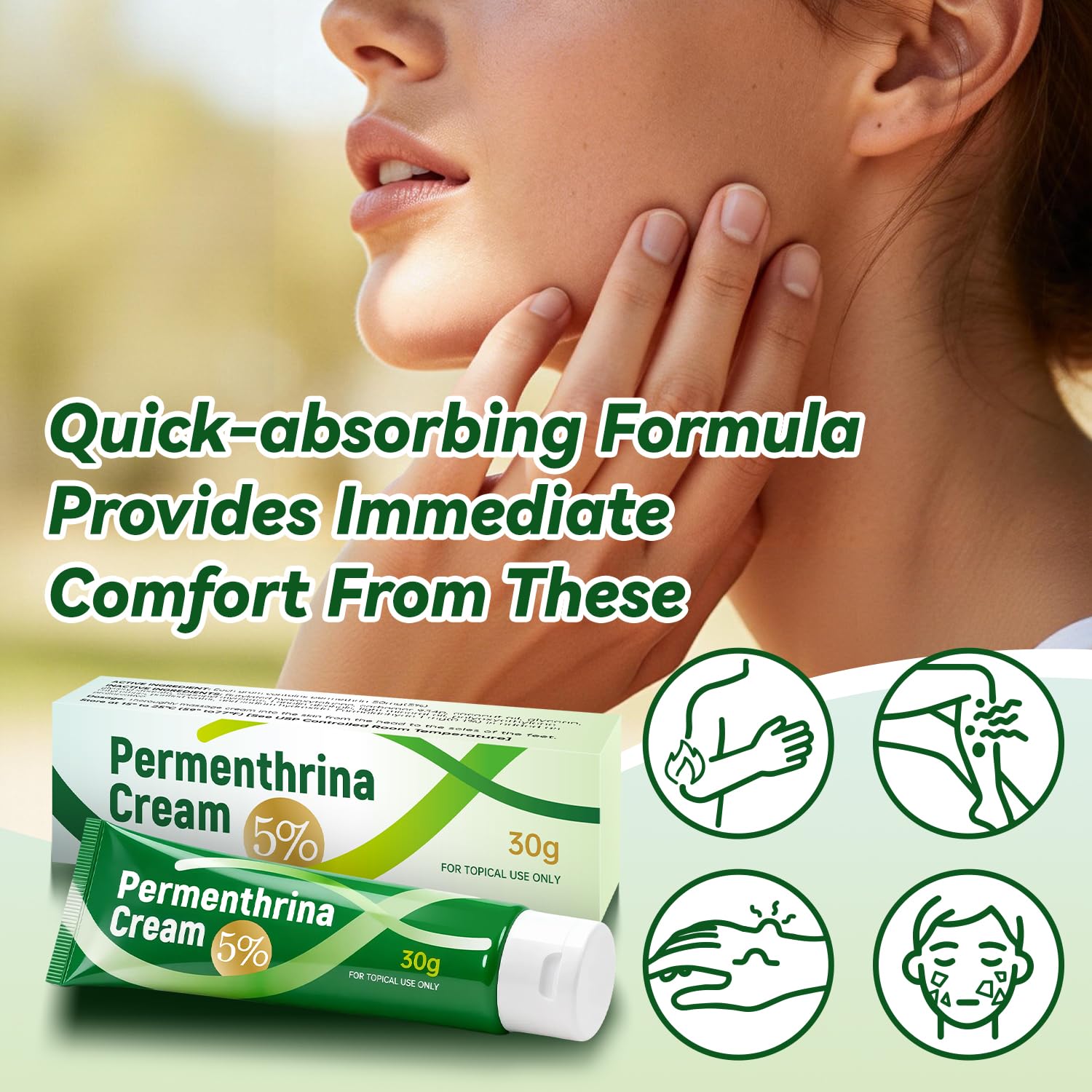 Fórmula vegana y libre de fragancias artificiales en ULARCS Permenthrina.