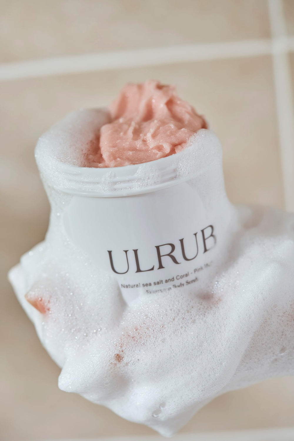 ULRUB experiencia de spa en casa con aroma dulce.