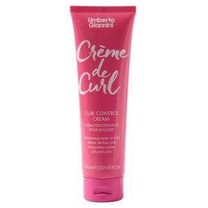 Umberto Giannini Creme De Curl Control Cream, envase de 150 ml para rizos definidos.