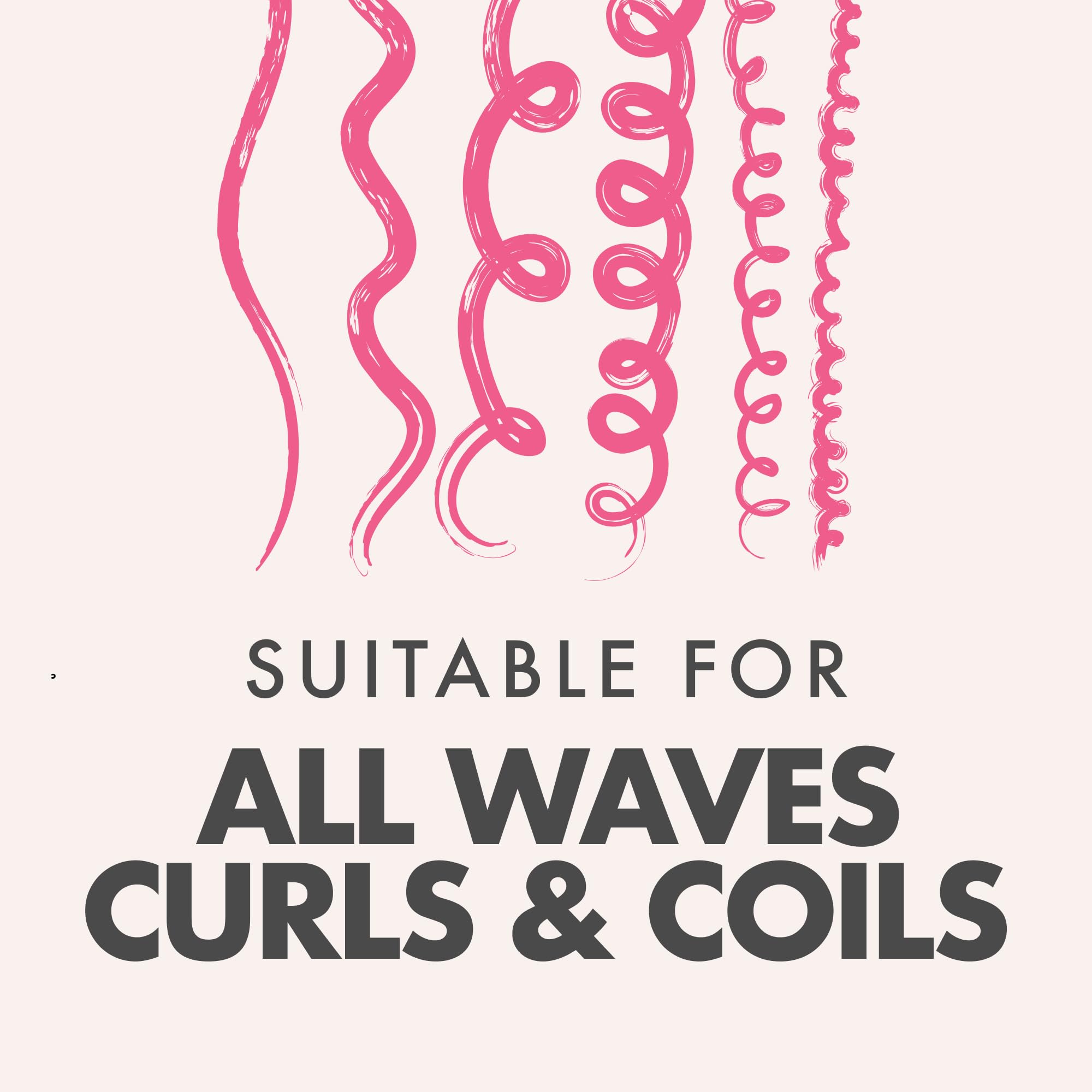Umberto Giannini Creme De Curl Control Cream, definición duradera para rizos.