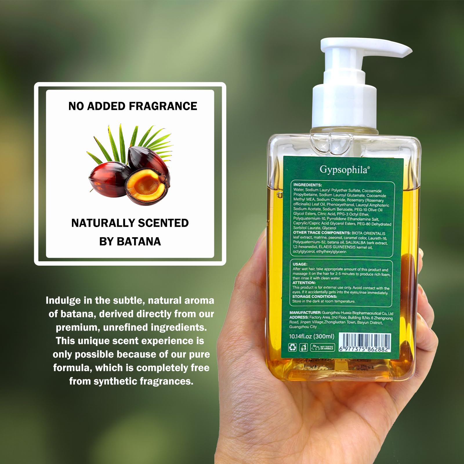 Aceite Batana Umex Cuatro en Uno, aplicación fácil para cabello suave y manejable.