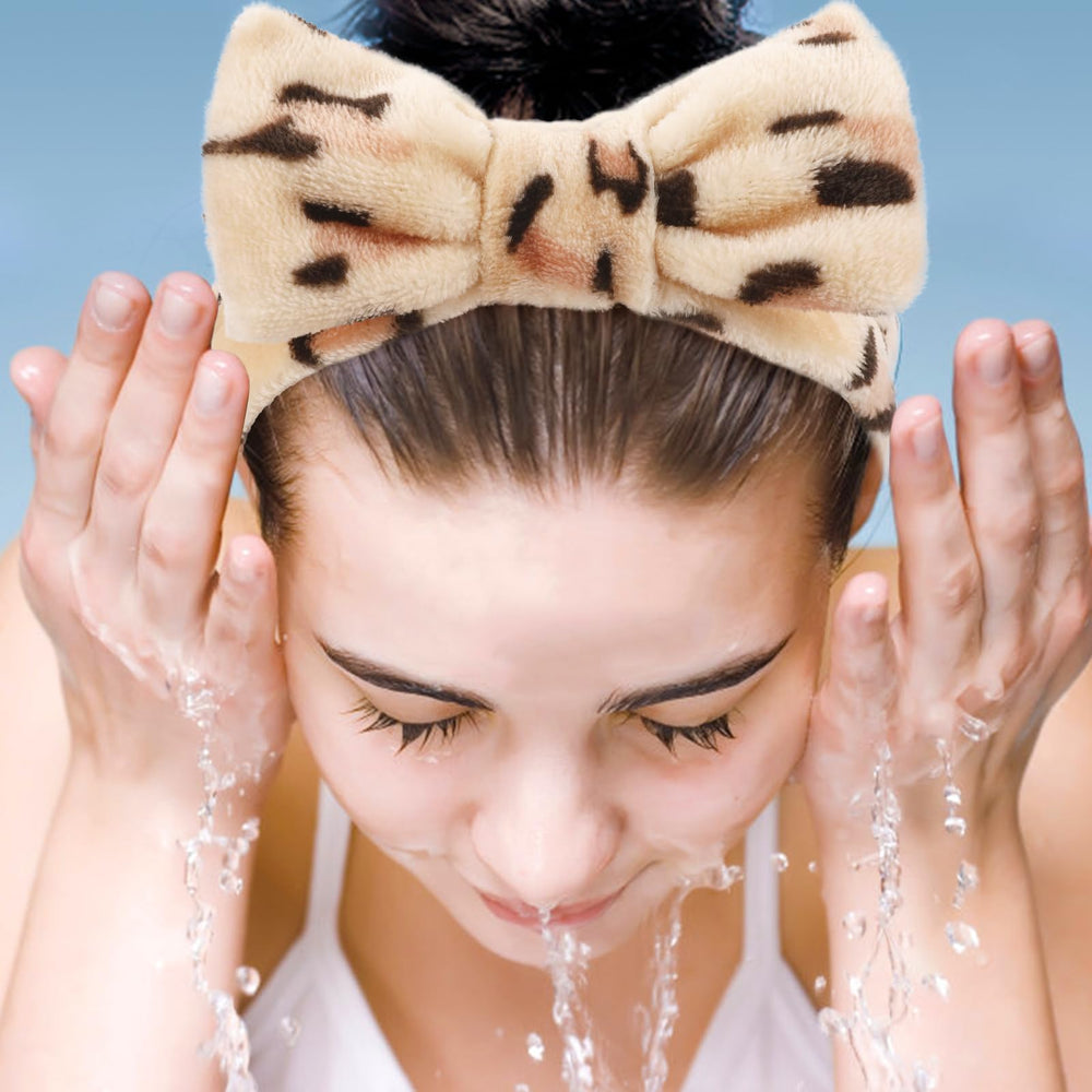 Banda spa UMIKU de felpa coral, suavidad al tacto.