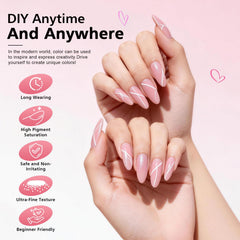 Unbednigt acabado brillante y resistente para un look profesional.