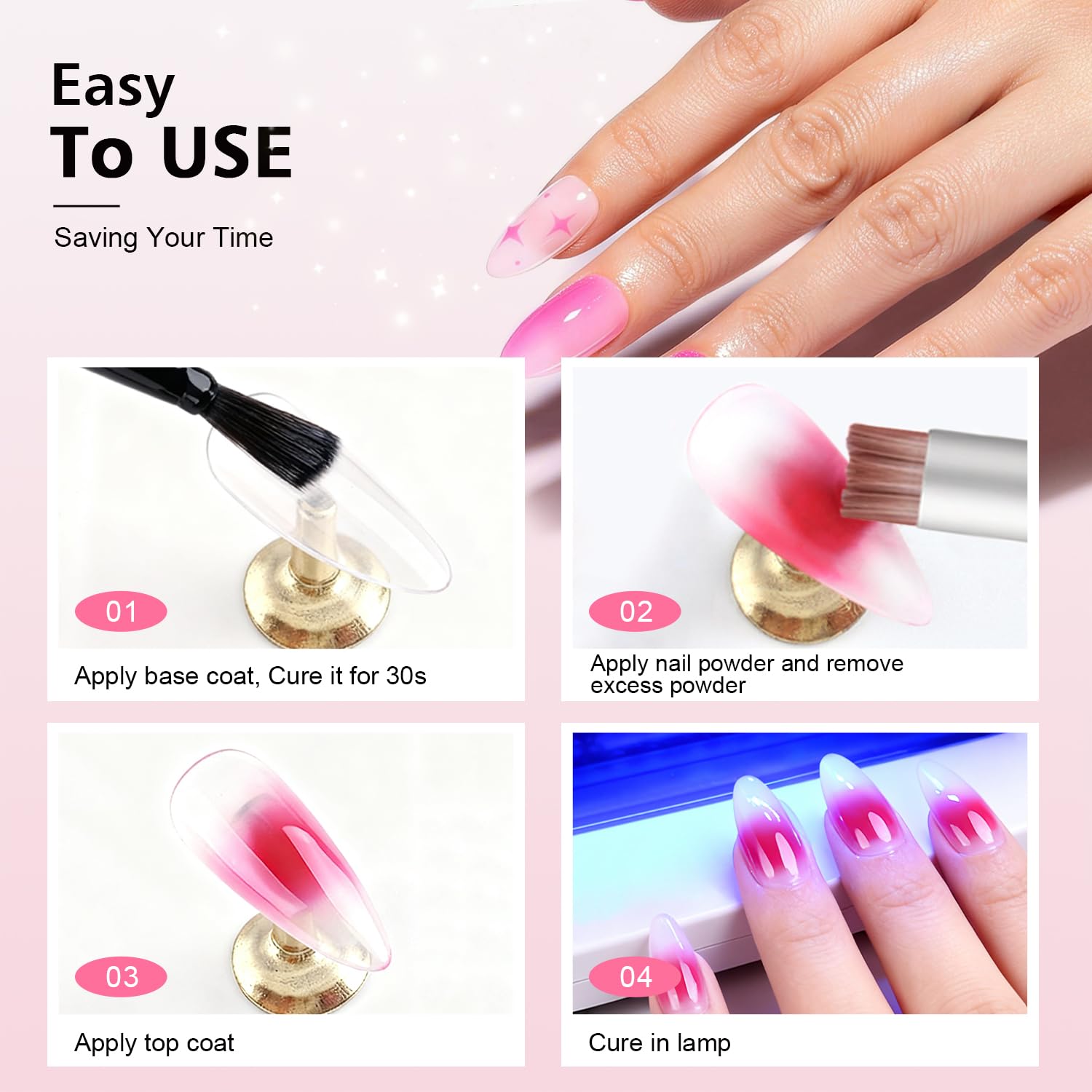 Unbednigt tonos neón para uñas con acentos llamativos.