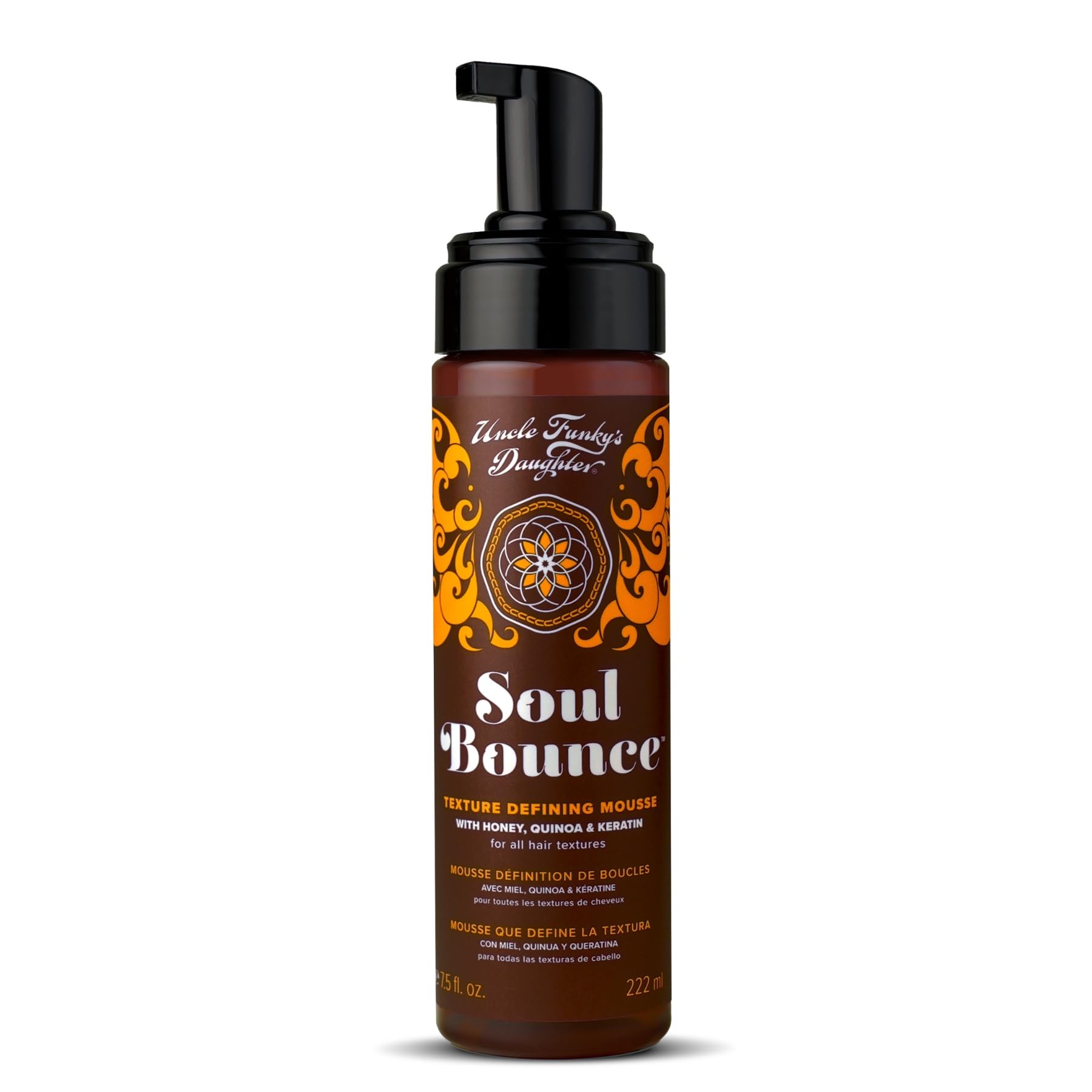Uncle Funky's Daughter Soul Bounce envase mousse para definición y fijación duradera