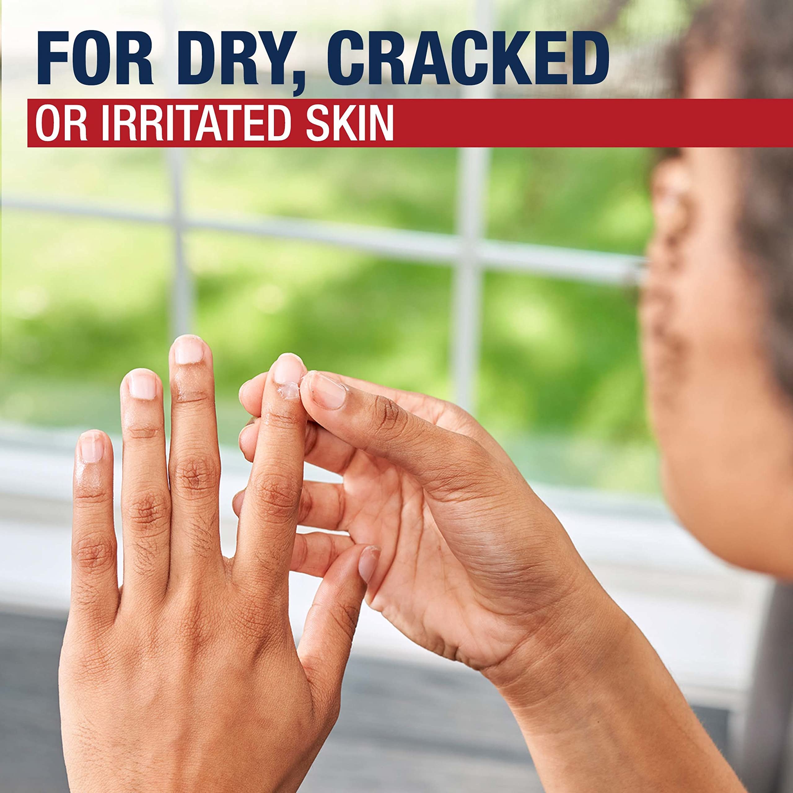Ungüento sin fragancia para uso diario con Aquaphor.
