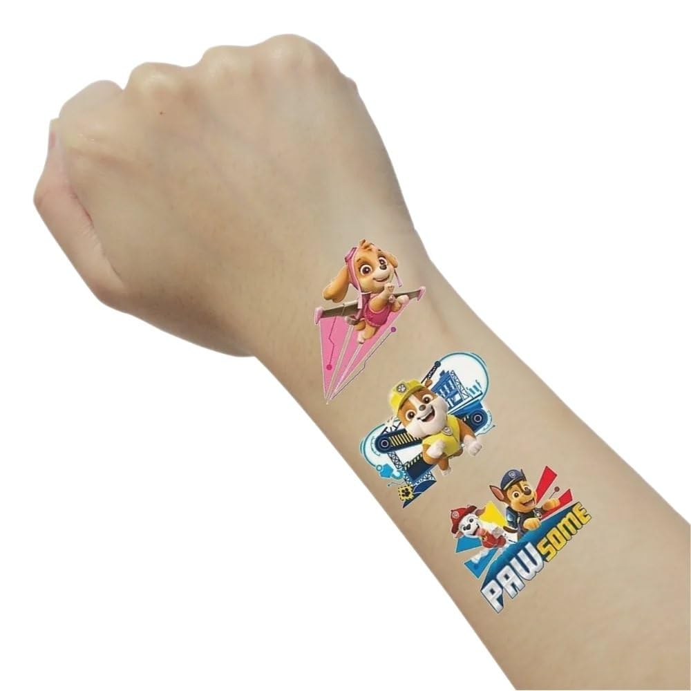 Diseños vibrantes Paw Patrol Unique, ideal para divertir y decorar la celebración.