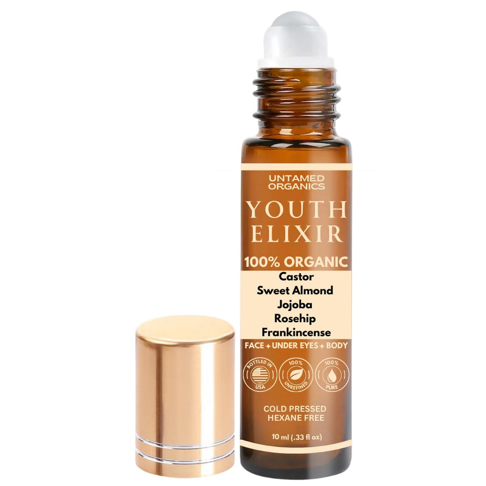 Untamed Organics Youth Elixir aplicación precisa para el contorno de ojos