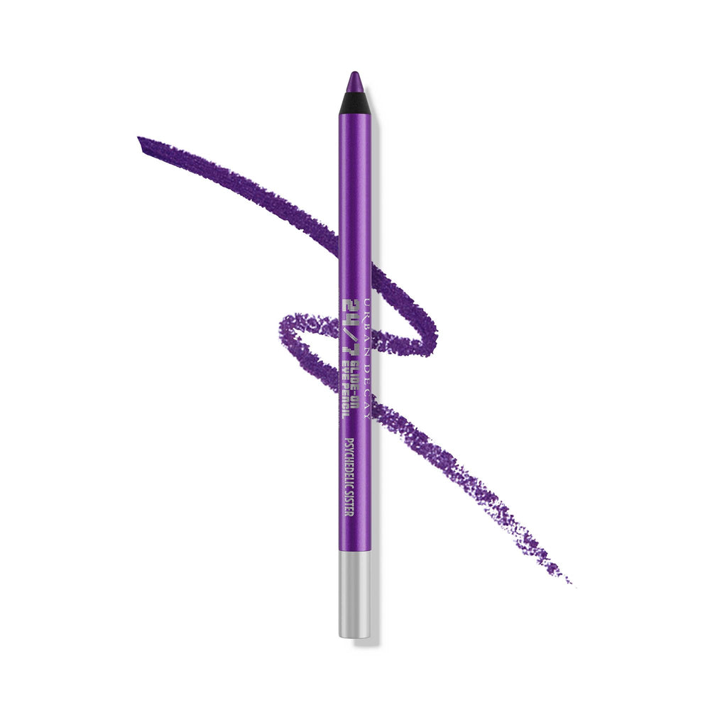 URBAN DECAY 24/7 delineador impermeable morado brillante para uso diario.