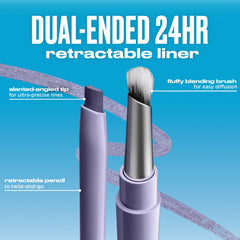 URBAN DECAY 24/7 Liquid Stick: brocha integrada para difuminar sin esfuerzo.