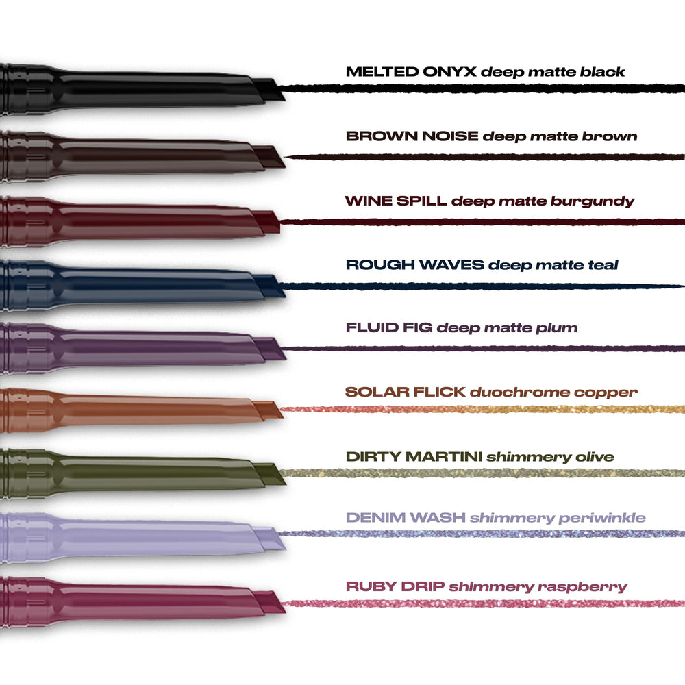 URBAN DECAY 24/7 Liquid Stick: empaque práctico para delineados en cualquier momento.