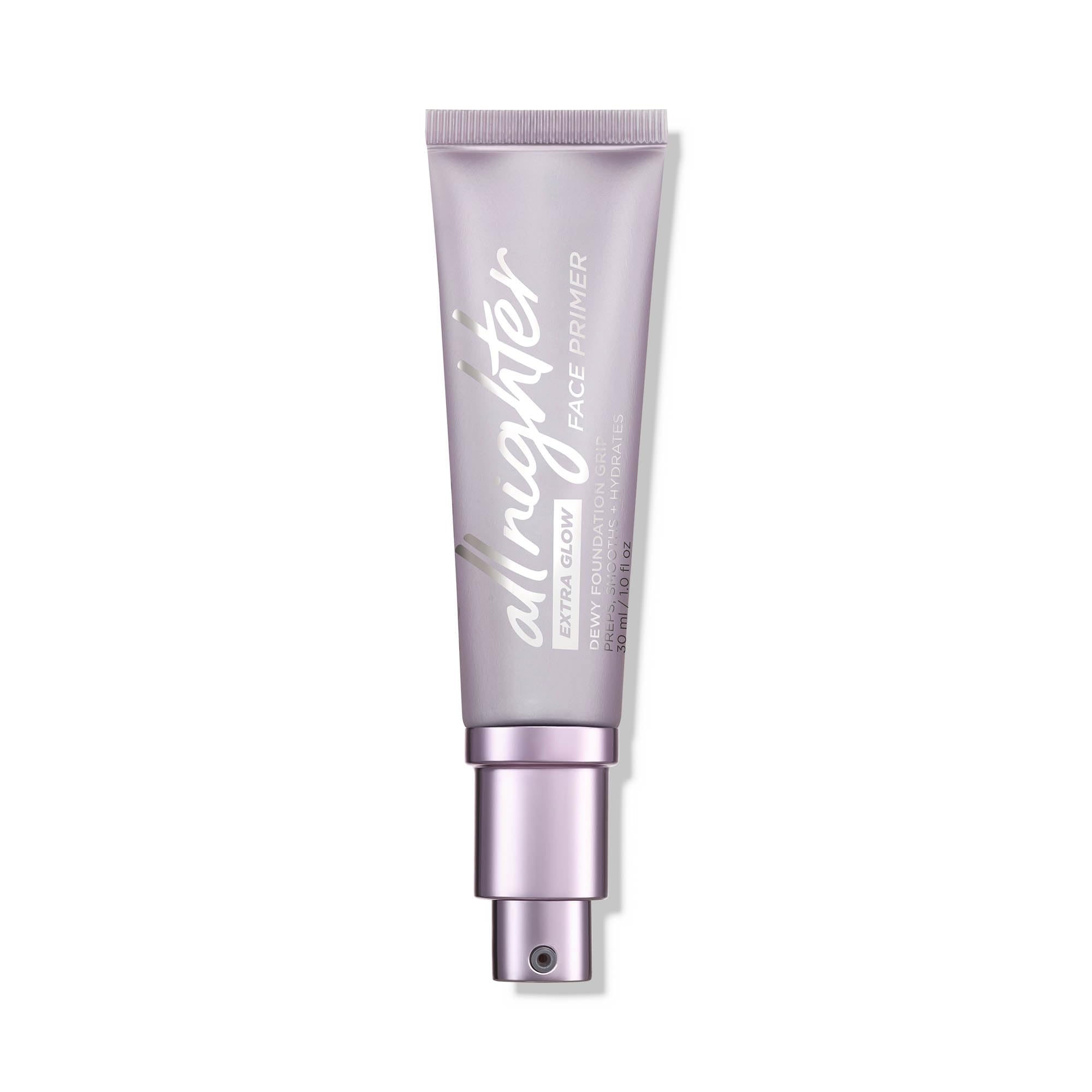 Urban Decay All Nighter Extra Glow Primer, bote de 1 oz, preparado para base de larga duración