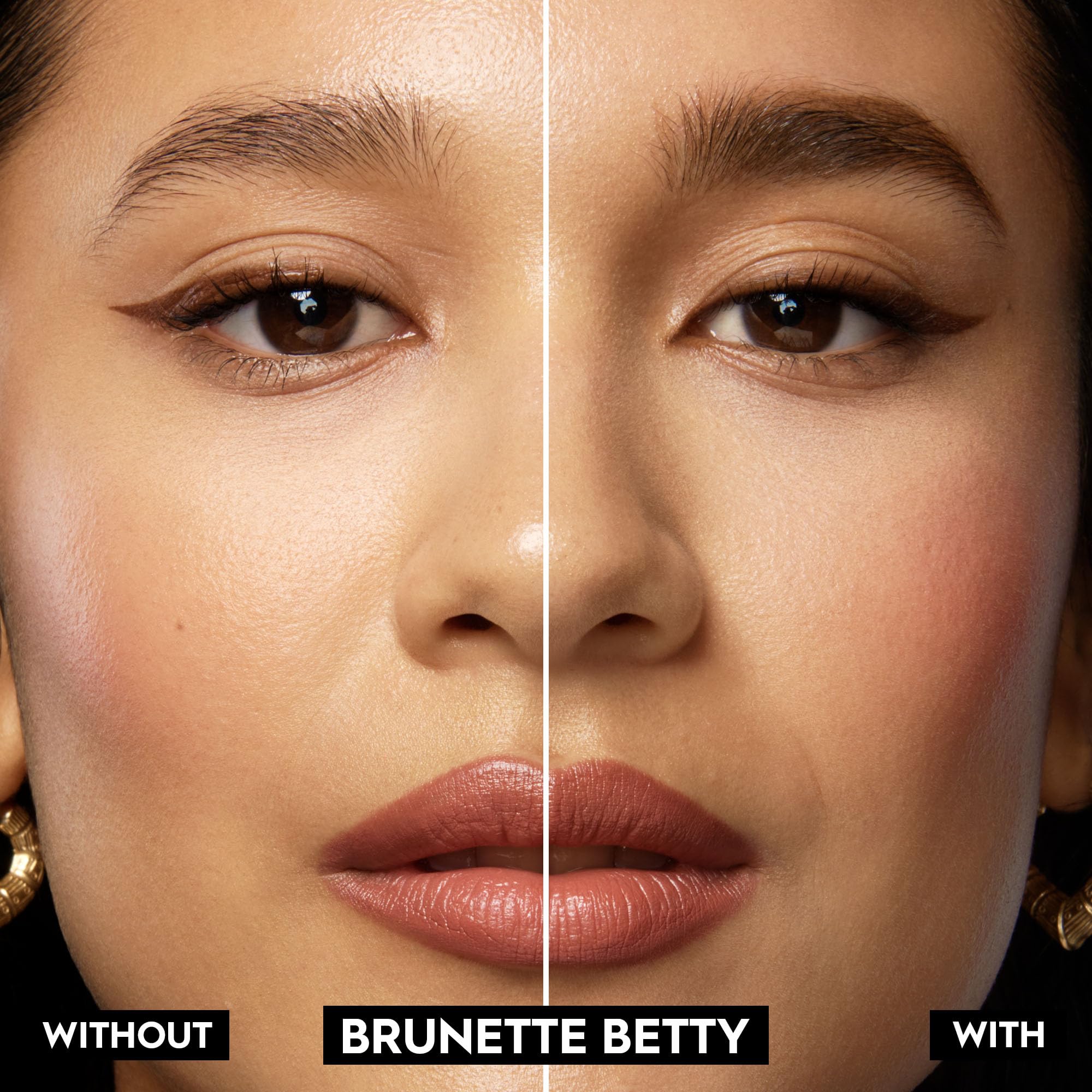 Brow Blade con tinta y cepillo para trazos naturales.