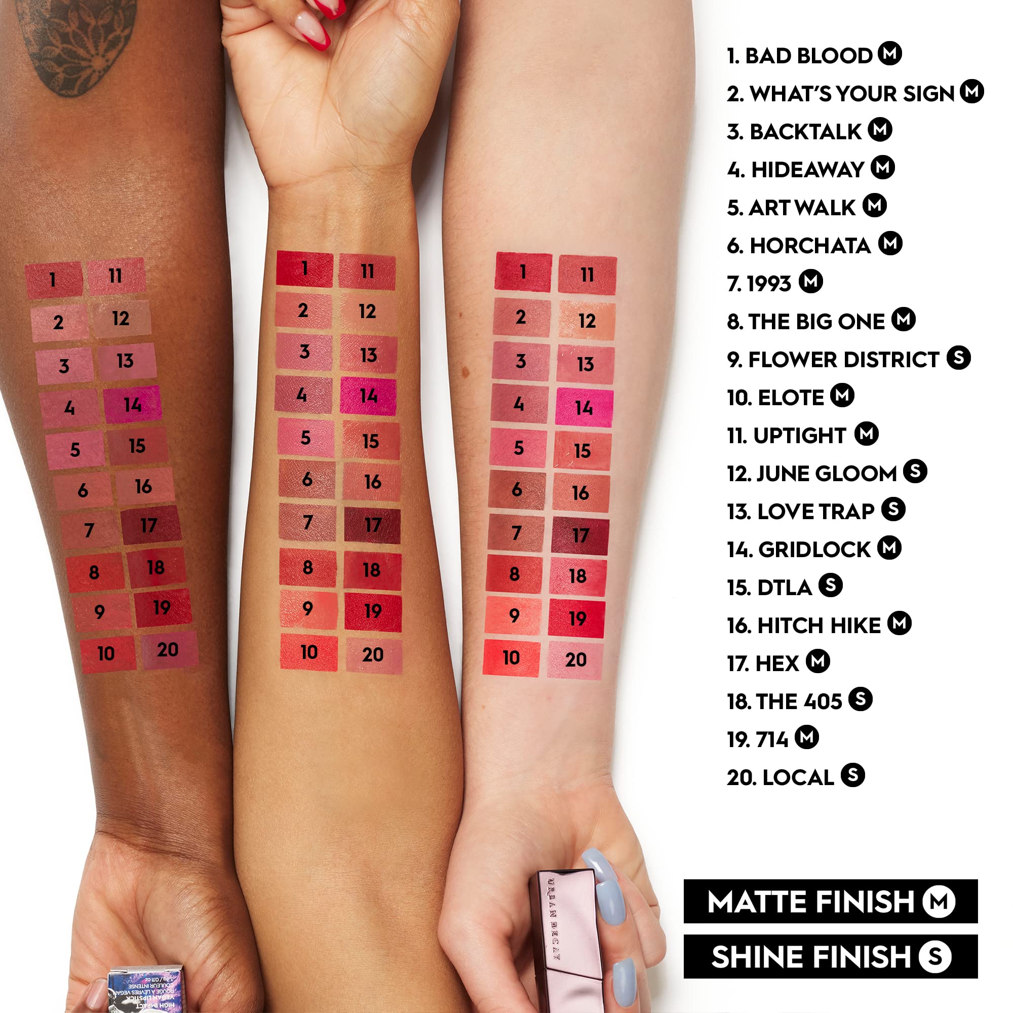 Urban Decay Vice Hydrating, combinar con delineador para mayor durabilidad del color.