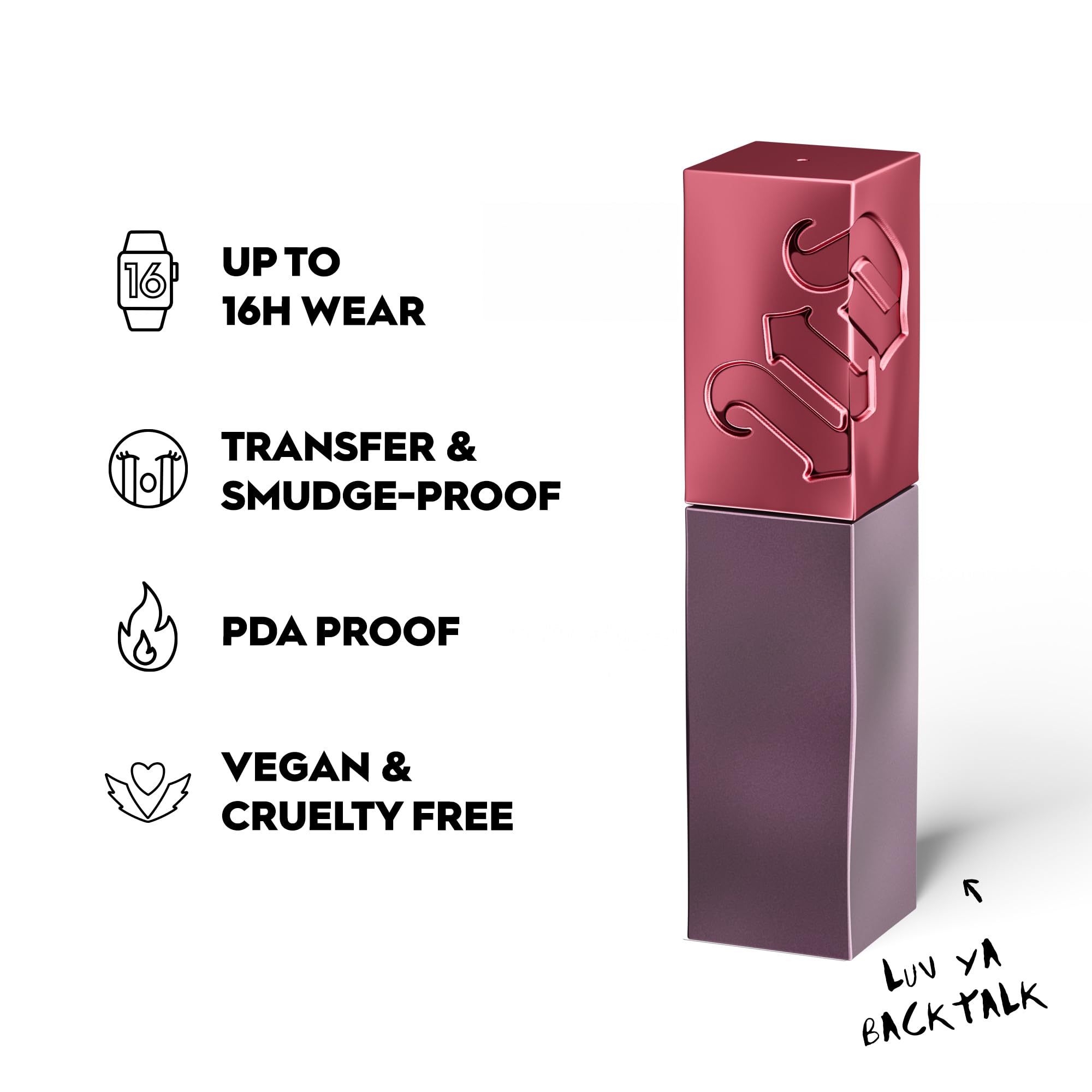 Brillo instantáneo de Vice Lip Bond para un look glamoroso.