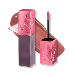 URBAN DECAY Vice Lip Bond brillos intensos Text Em rosa empolvado para color duradero