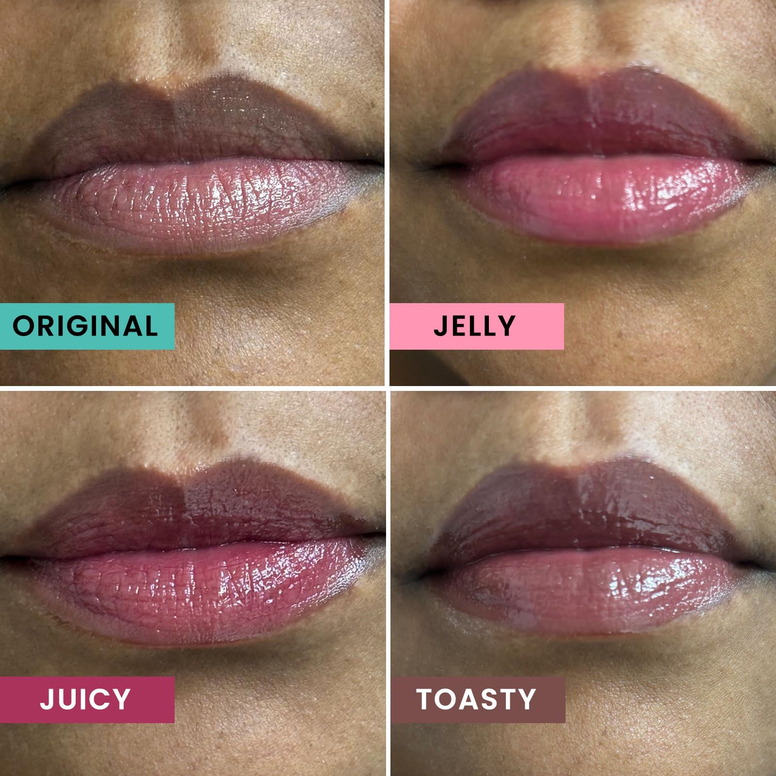 Uso nocturno: aplicar tratamiento labial Urban Skin Rx para labios suavizados por la noche.