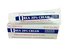 Crema Urea 20% Almendra, textura suave para uso diario y piel áspera.