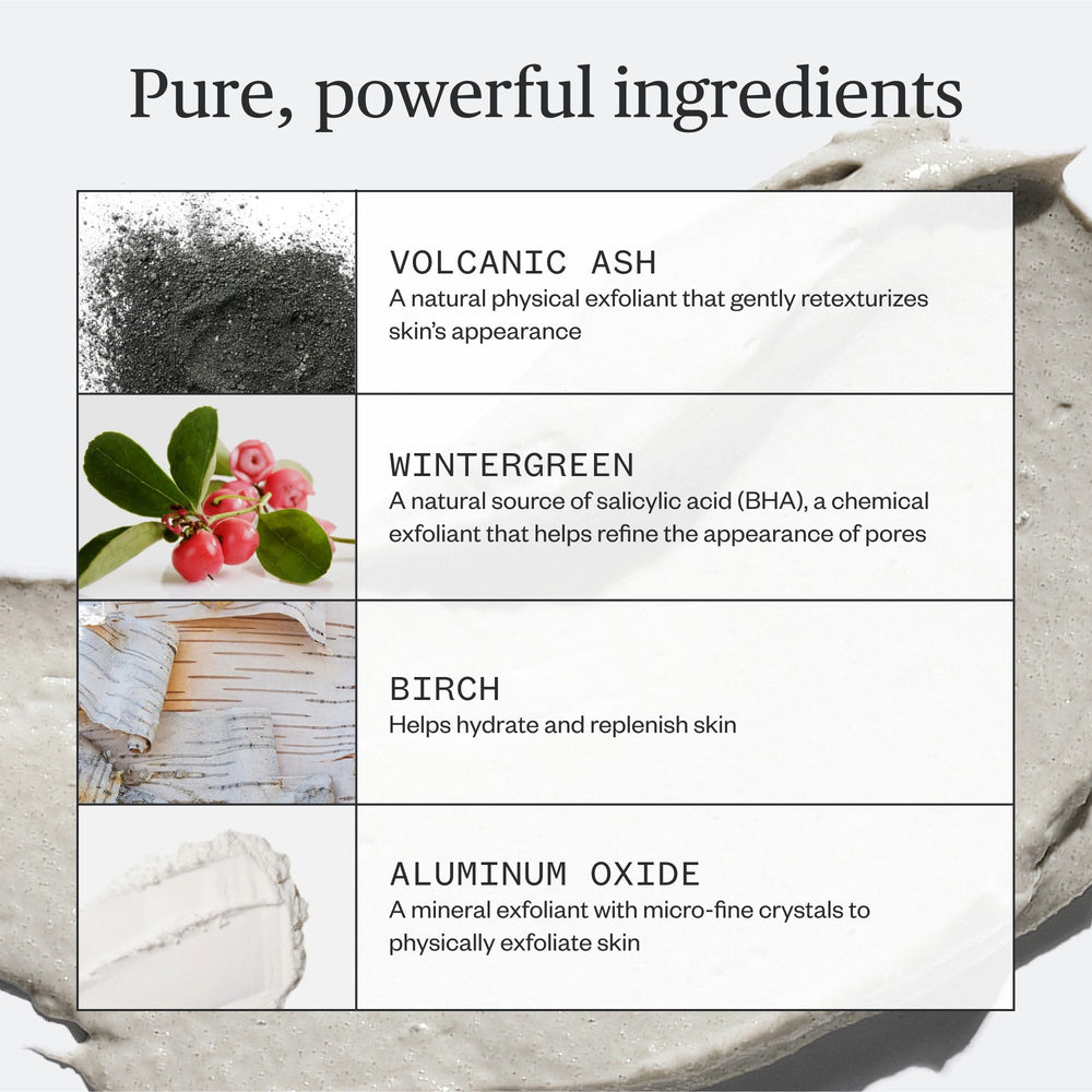 Producto refina poros con ingredientes naturales de Ursa Major Green Slate