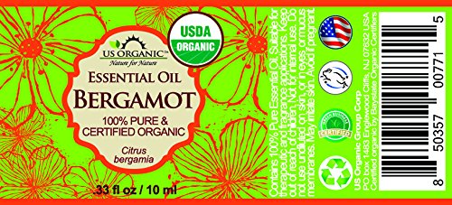 US Organic Bergamota: gotero euro para dosificar y perfumar espacios