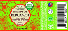 US Organic Bergamota: gotero euro para dosificar y perfumar espacios