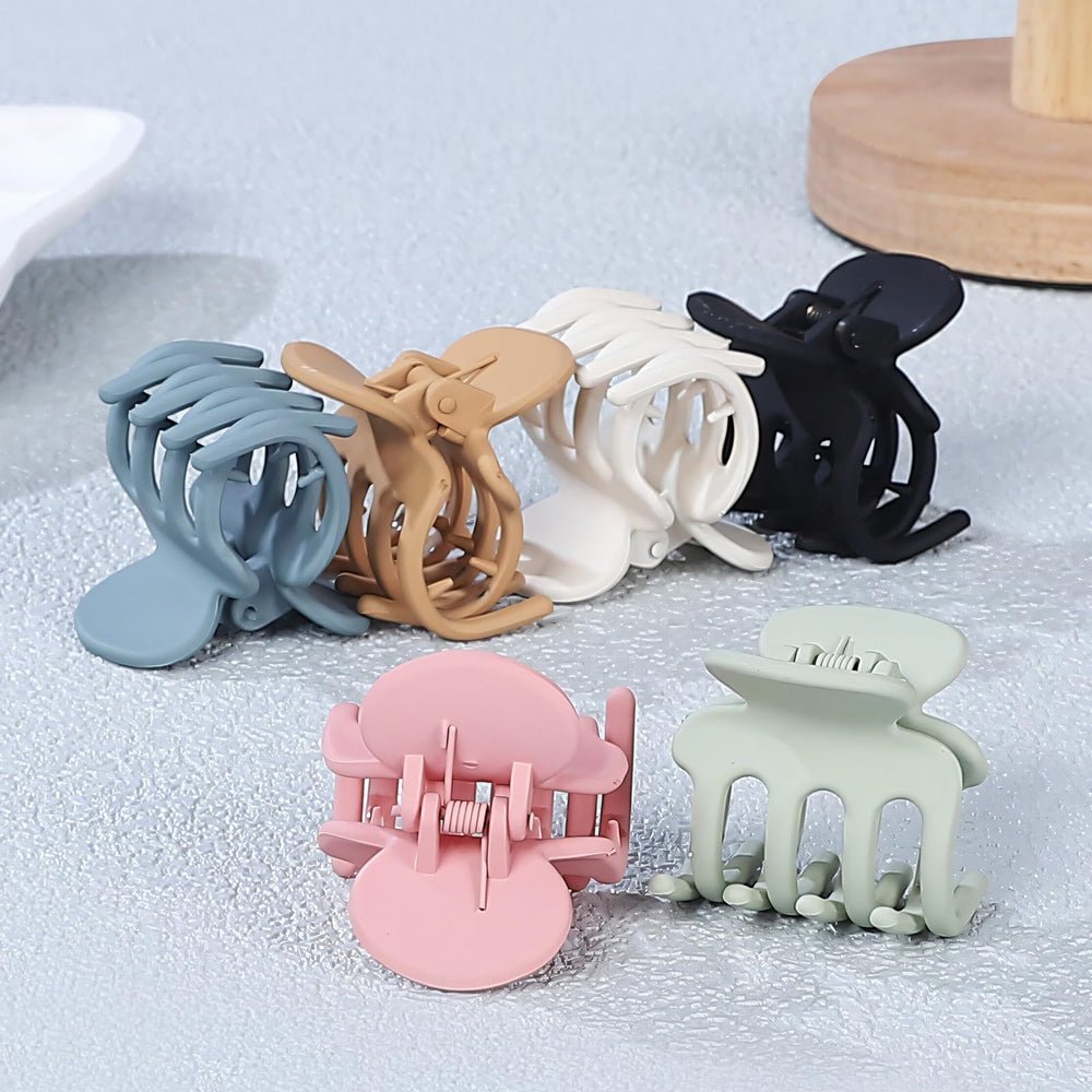 USDNICE clips pequeños para cabello, color azul, perfecto para coordinar accesorios.