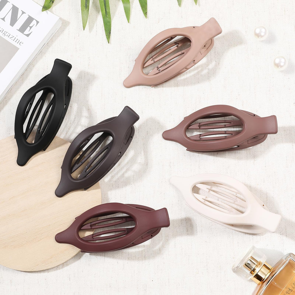 USDNICE pinza plana ovalada en diversos tonos para todo tipo de cabello.
