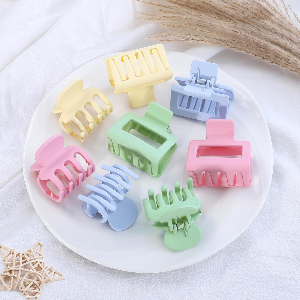 USDNICE pinzas garra antideslizantes, ideal para cabello fino durante el día.