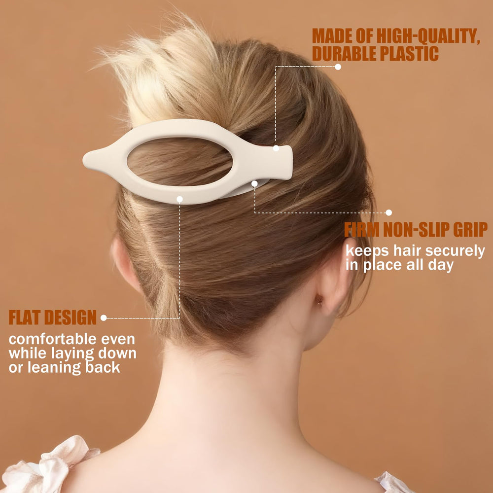 USDNICE pinzas planas para cabello grueso o fino, sin dañarlo.