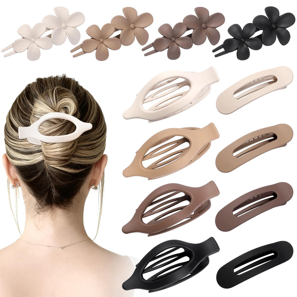 USDNICE regalo práctico de accesorios para el cabello en acabado mate