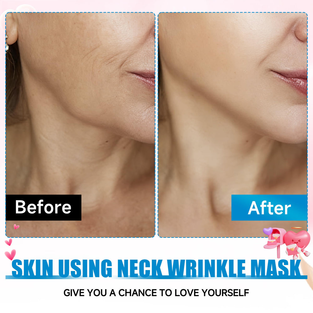 UZTUZT mascarilla cuello colágeno: aplicación fácil y precisa en el cuello.