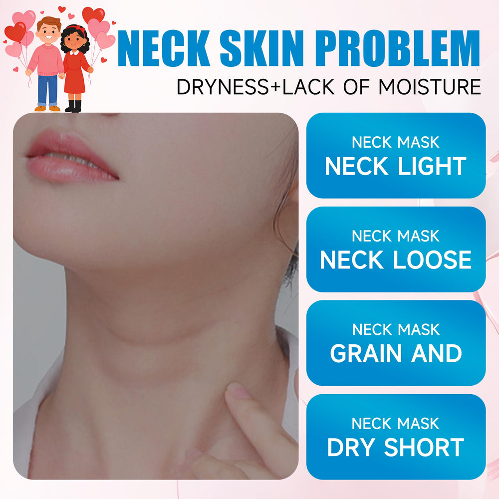 UZTUZT mascarilla cuello colágeno: hidratación profunda para cuello más suave.