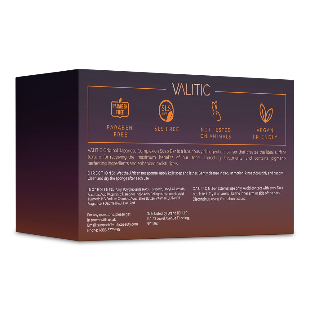 VALITIC esponja africana para exfoliar suavemente durante la limpieza